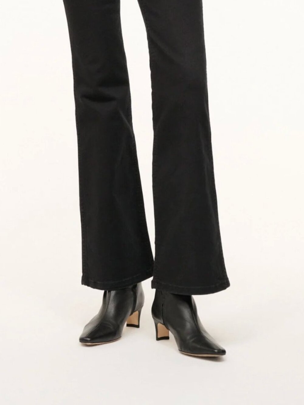 Staud Wally Leather Ankle Boots Black 37 - Picture 15 of 16